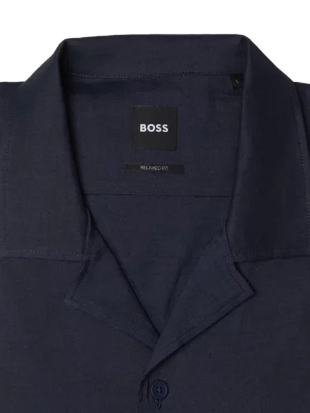 Gulerat cămașă Boss albastru