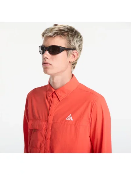Długa koszula Nike do biegania biała