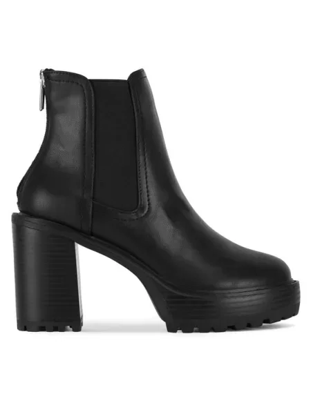 Škornji Nine West črna