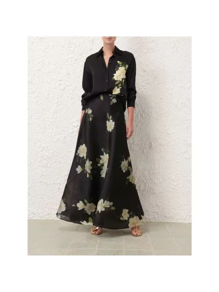 Spódnica Zimmermann elegancka dzwony czarna