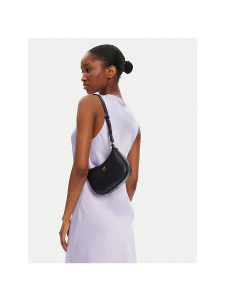 Geanta crossbody Pinko din piele negru