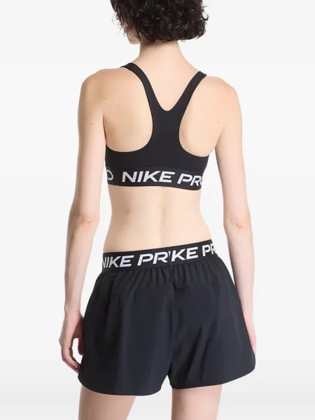Fotbal cămașă Nike cu șireturi din dantelă negru