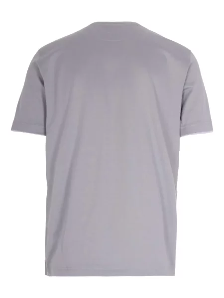 Tricou Eleventy scurt gri