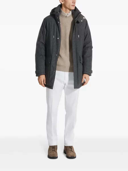 Geacă Zegna de lână gri