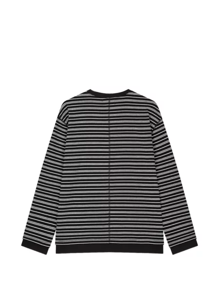Lung tricou Tomboy negru