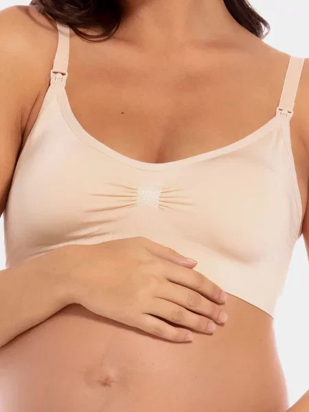 MAGIC Bodyfashion Σουτιέν θηλασμού Mommy Comfort' μπεζ