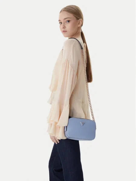 Geantă Guess Noelle II albastru