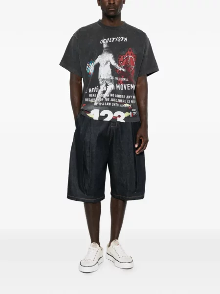 Tricou Rivington Roi Rebis cu imagine gri