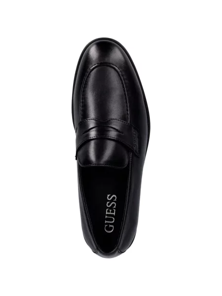 Loafersy Guess čierna