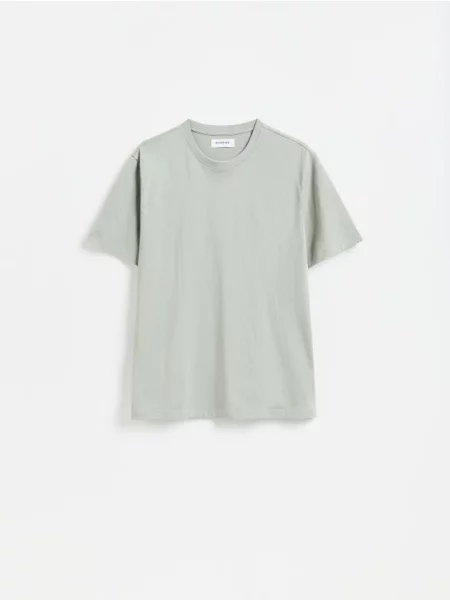 Reserved Tricou regular din verde-pal verde