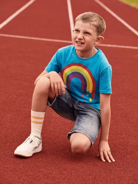 Tricou copii Fruit Of The Loom albastru