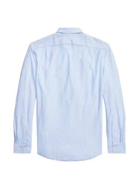 Matlasat tricou polo Polo Ralph Lauren cu decolteu rotund cu autograf roșu