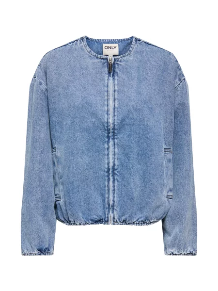 ONLY Geacă de primăvară-toamnă ONLKIRA denim albastru