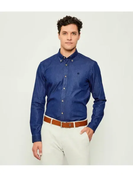 BOSS BLACK De blugi cămașă negru