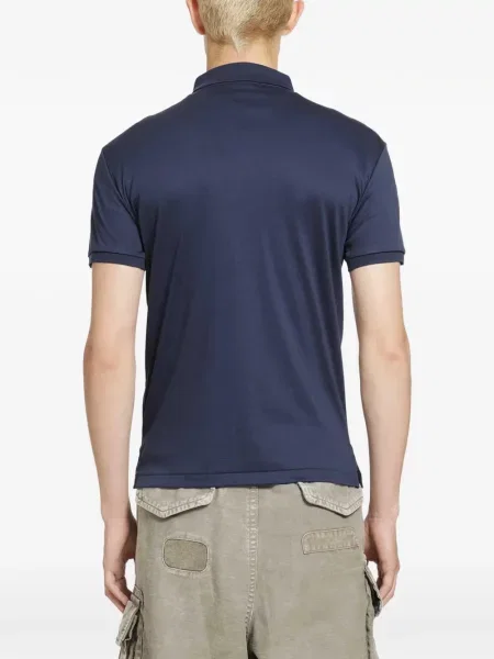 Polo Polo Ralph Lauren με αυτόγραφο μπλε