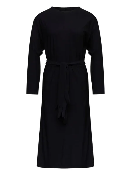 Maxi rochie maxi Mm6 Maison Margiela cu legături de costum albastru