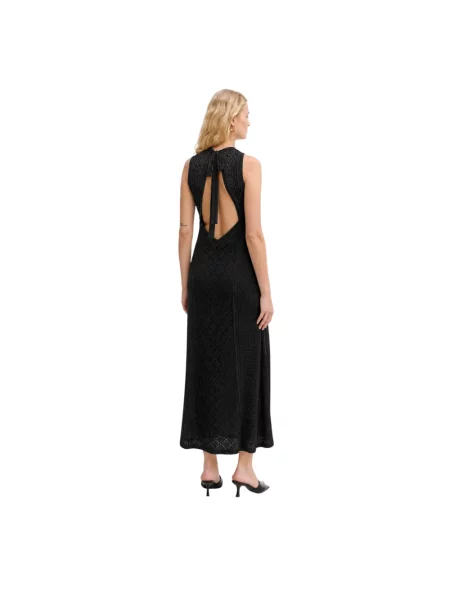 Sukienka maxi Guess czarna