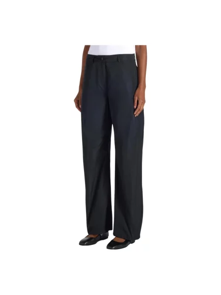 Proste spodnie Liviana Conti z 5 kieszeniami czarne