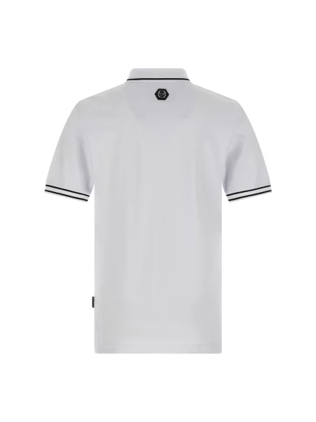 Koszulka polo Philipp Plein biała
