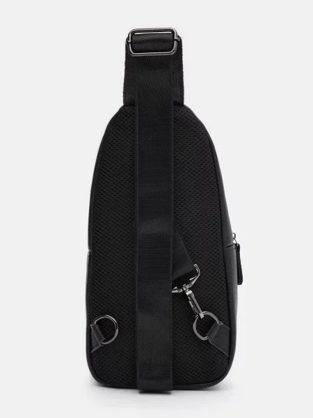Кожаный рюкзак Borsa Leather черный