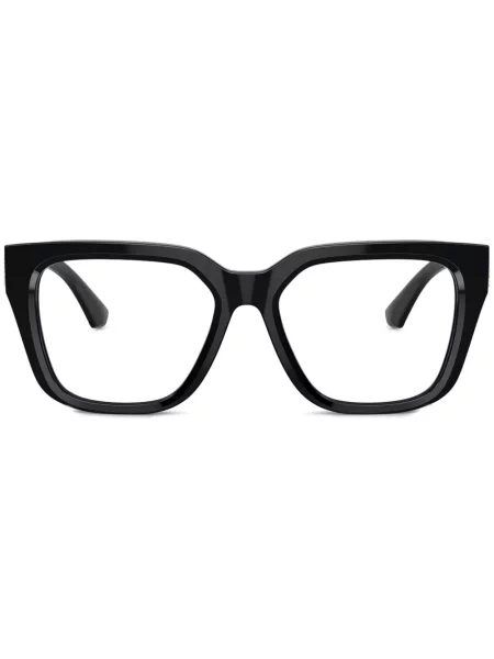 Ochelari de soare pătrați Burberry Eyewear cu autograf negru