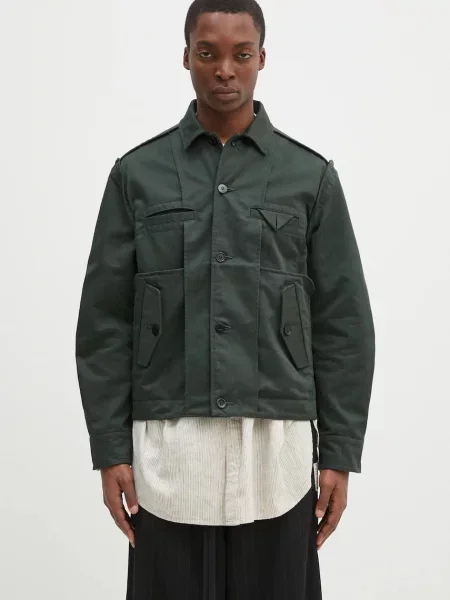 Undercover geaca Blouson barbati de tranzitie verde