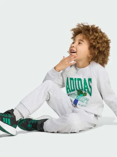 Спортивный костюм Adidas серый