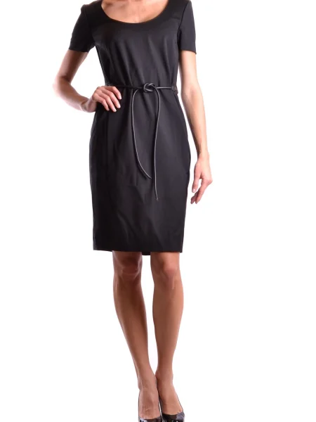 Sukienka koszulowa Dsquared czarna