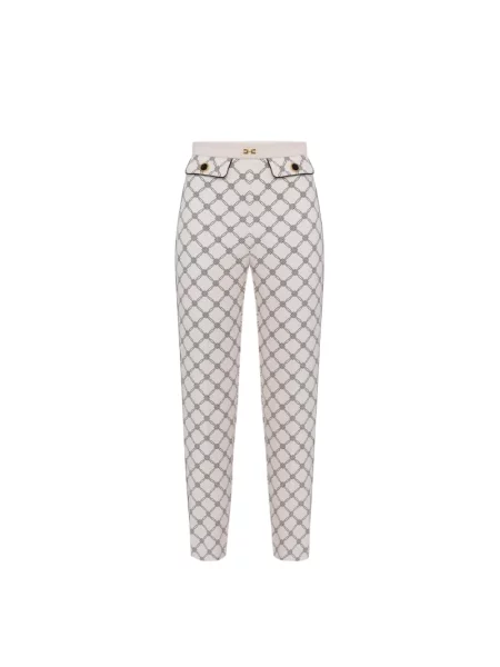 Spodnie Elisabetta Franchi z krepy