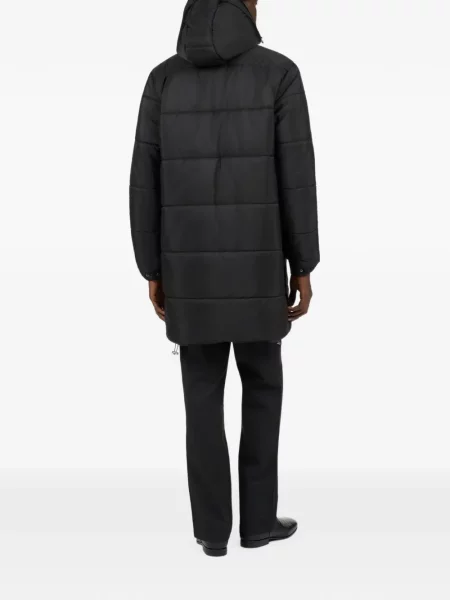 Kabát Roberto Cavalli s kapucí černý