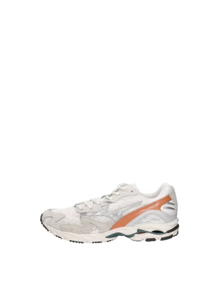 Sneakersy Mizuno zamszowe białe
