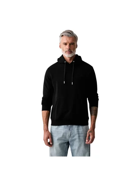 Bluza z kapturem Karl Lagerfeld z kapturem czarna