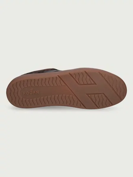Замшевые кроссовки Hogan