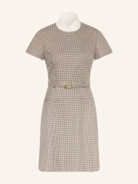 Hugo Sukienka Ketali Z Odpinanym Kołnierzem beige beżowa