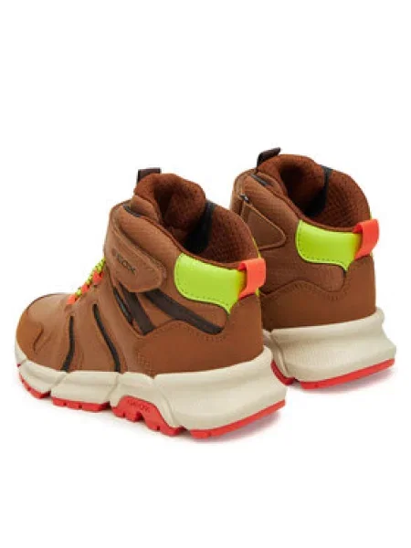 Bakancs Geox J Flexyper Plus S barna