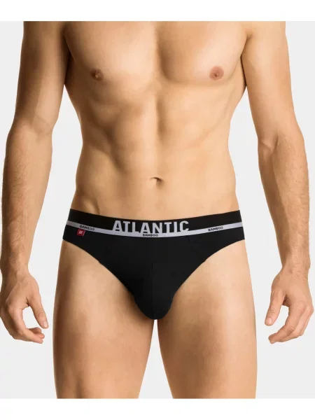 Bambusové slipy Atlantic čierna