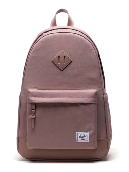 Однотонный большой рюкзак Herschel розовый