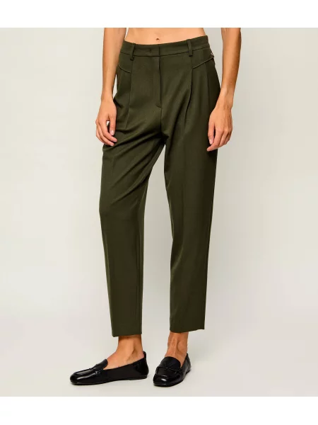 Marc Cain Pantaloni țigarete verde