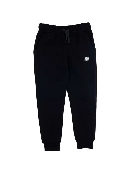 Pantaloni sport copii Leone 1947 negru