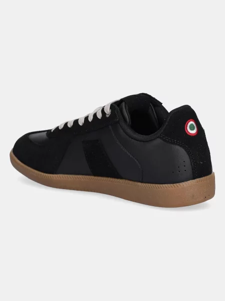 Kožené tenisky Aeronautica Militare SNEAKERS černá