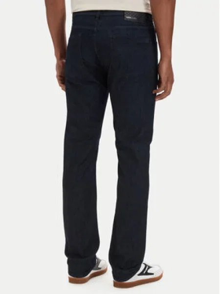 KARL LAGERFELD Jeans hlače Mornarsko Skinny Fit modra