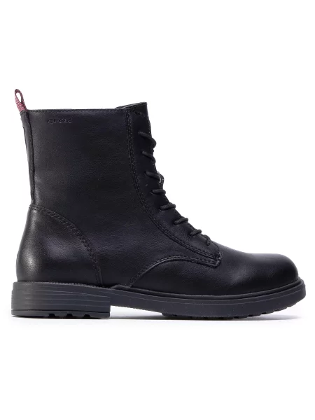 Geox Μπότες J Eclair G. D D μαύρο