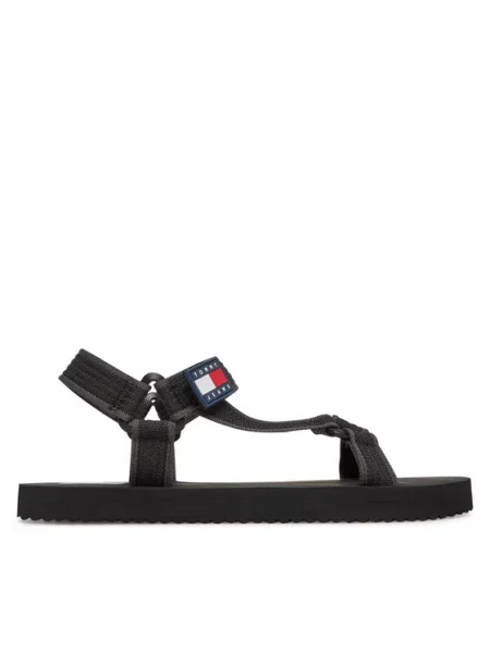 Sandali Tommy Jeans Tjm Casual Sandal črna