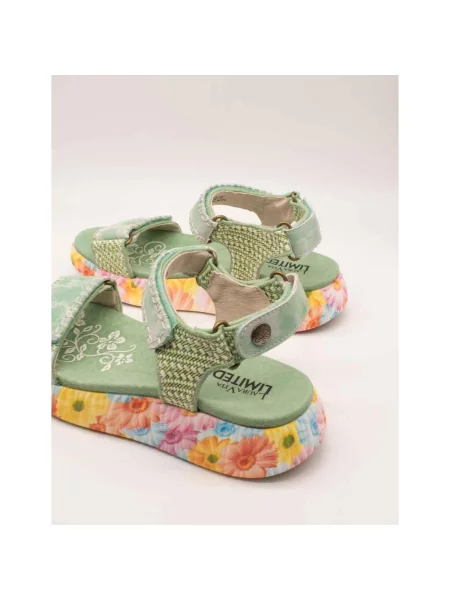 Pantofi Laura Vita verde