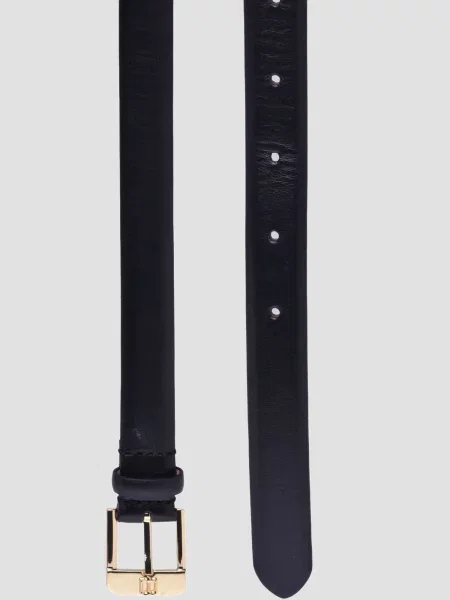 Кожаный ремень Baldinini черный