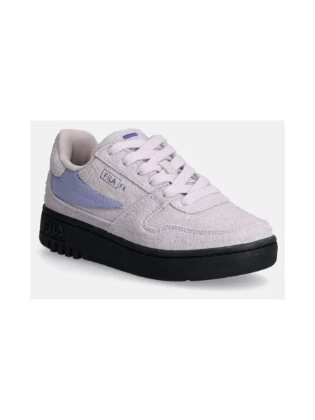 Sneakersy Fila skórzane fioletowe