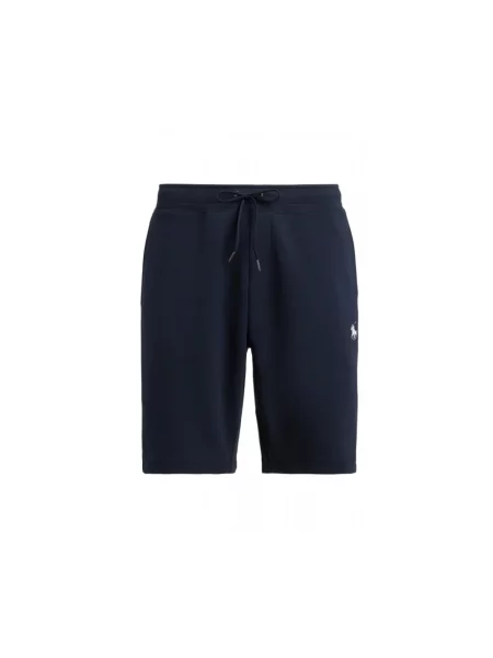 Szorty Polo Ralph Lauren w kratę casual z logo niebieskie