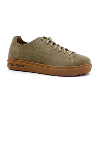 Sneakersy Birkenstock skórzane szare