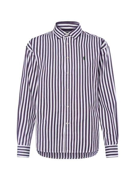 Polo Ralph Lauren Bluzka Kobiety lila|biały w paski XS fioletowa