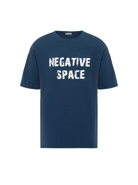 Dandalo Tricou Rene albastru închis alb